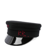 Cappello baker boy in nero Ruslan baginskiy - donna 