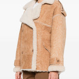 Cappotto corto doppiopetto in marrone Salvatore Santoro - donna 