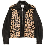 Giacca con pannello leopardato phreak  Second layer - uomo 