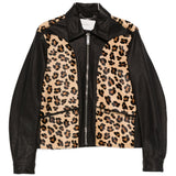 Giacca con pannello leopardato phreak  Second layer - uomo 
