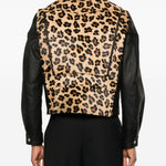 Giacca con pannello leopardato phreak  Second layer - uomo 