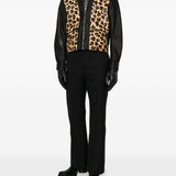 Giacca con pannello leopardato phreak  Second layer - uomo 