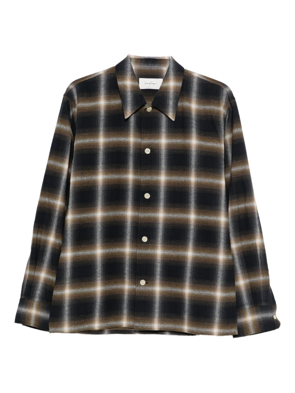 Camicia a quadri multicolore Second layer - uomo 