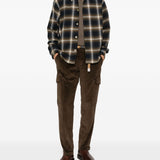 Camicia a quadri multicolore Second layer - uomo 