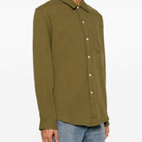Camicia Leo in verde Sefr - uomo 