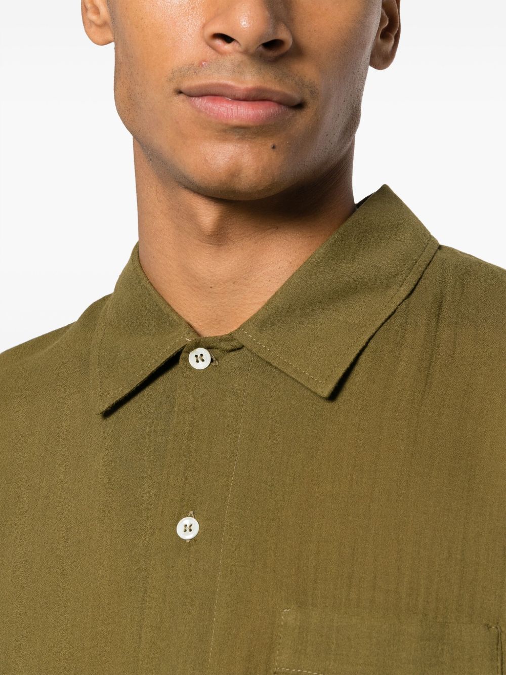 Camicia Leo in verde Sefr - uomo 