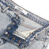 Jeans con bottoni in grigio Sefr - uomo 
