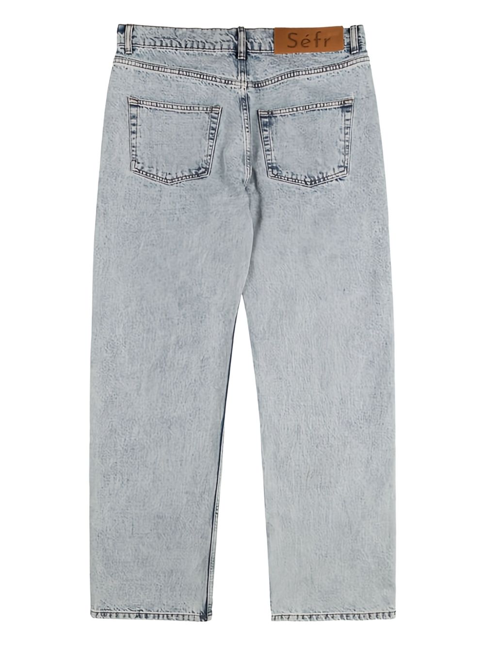 Jeans con bottoni in grigio Sefr - uomo 