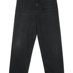 Jeans a gamba ampia in nero Sefr - uomo 