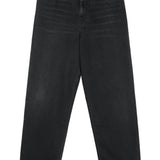 Jeans a gamba ampia in nero Sefr - uomo 