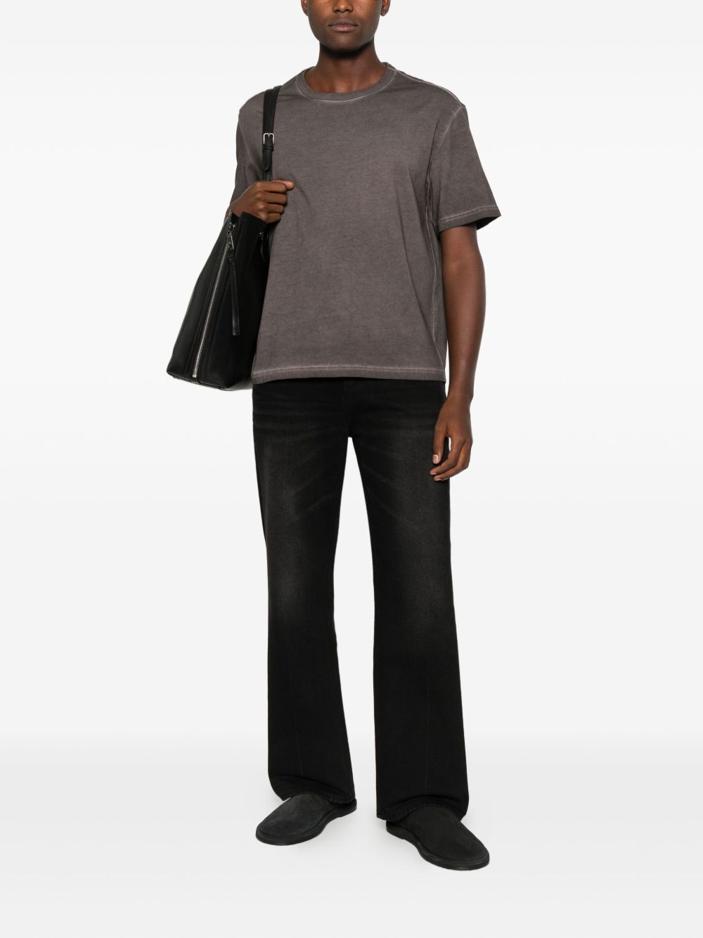 T-shirt in cotone in grigio Sefr - uomo 