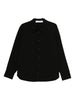 Sefr men's black pointed collar shirt