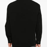 Camicia con colletto a punta in nero Sefr - uomo 