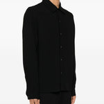 Camicia sense a maiche lunghe in nero Sefr - uomo 