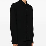 Camicia sense a maiche lunghe in nero Sefr - uomo 