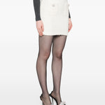 Gonna con decorazione in avorio Self-Portrait - donna 