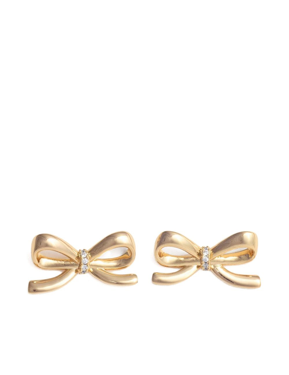 Orecchini con cristalli in oro Self-portrait - donna 
