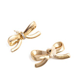 Orecchini con cristalli in oro Self-portrait - donna 