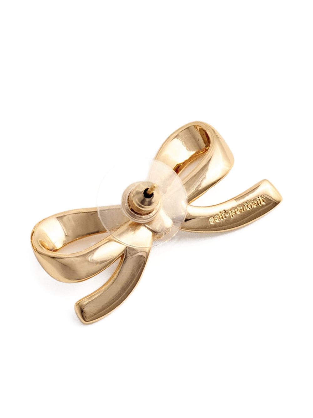 Orecchini con cristalli in oro Self-portrait - donna 