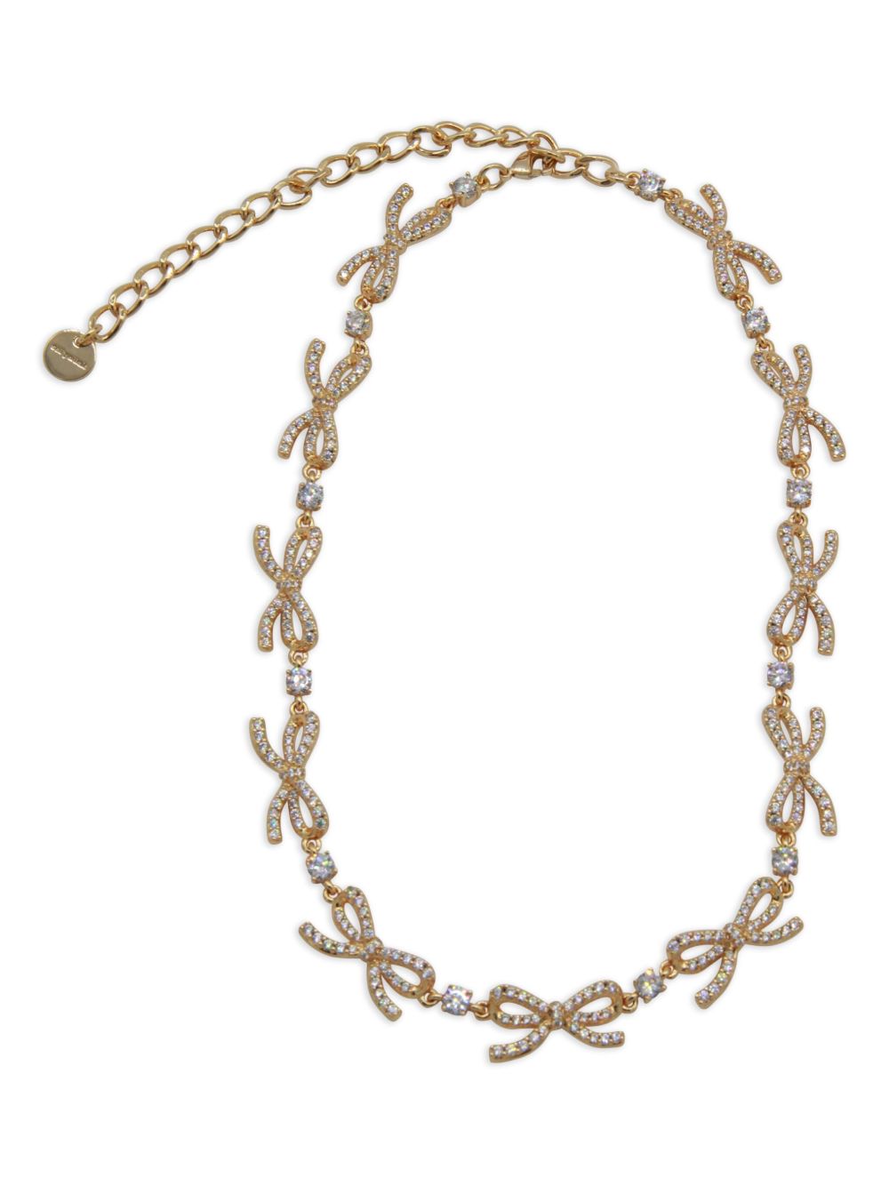 Collana con fiocco in oro Self-portrait - donna 