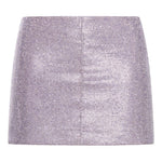 Gonna con catena in viola Self-portrait - donna 