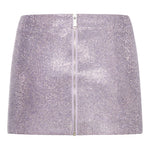 Gonna con catena in viola Self-portrait - donna 