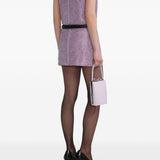 Top smanicato in lilla Self-portrait - donna 
