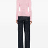 Maglia a collo alto in rosa Self-portrait - donna 