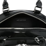 Borsa a spalla con charm in nero Self-portrait - donna 