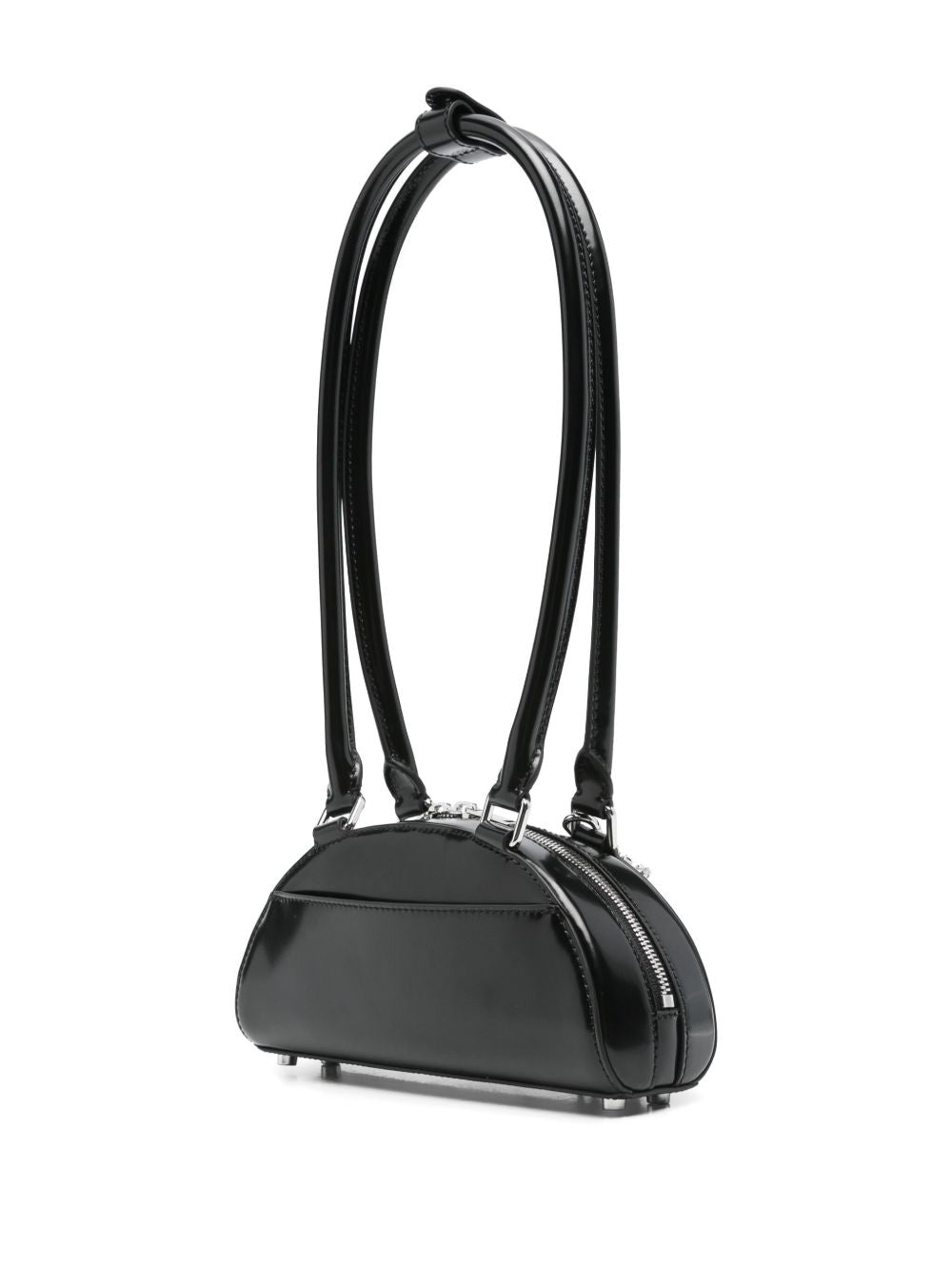 Borsa a spalla con charm in nero Self-portrait - donna 