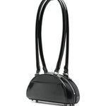 Borsa a spalla con charm in nero Self-portrait - donna 