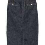 Gonna in denim blu Self-Portrait - donna 