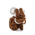 Orecchini Puppy in marrone Shushu/tong - donna 