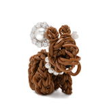 Orecchini Puppy in marrone Shushu/tong - donna 