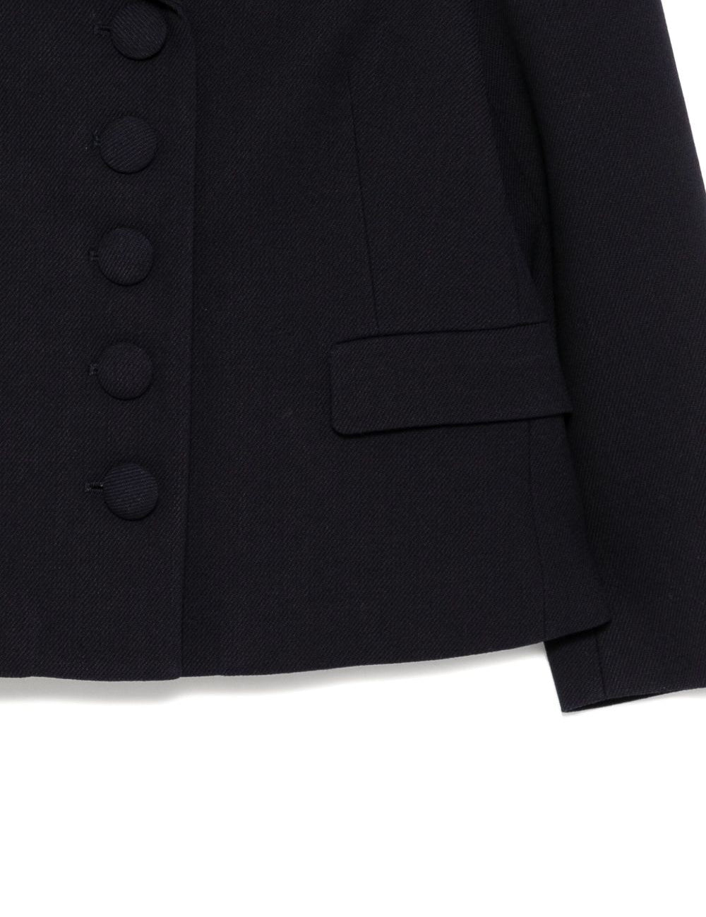 Blazer in lana blu scuro SHUSHU/TONG - donna 