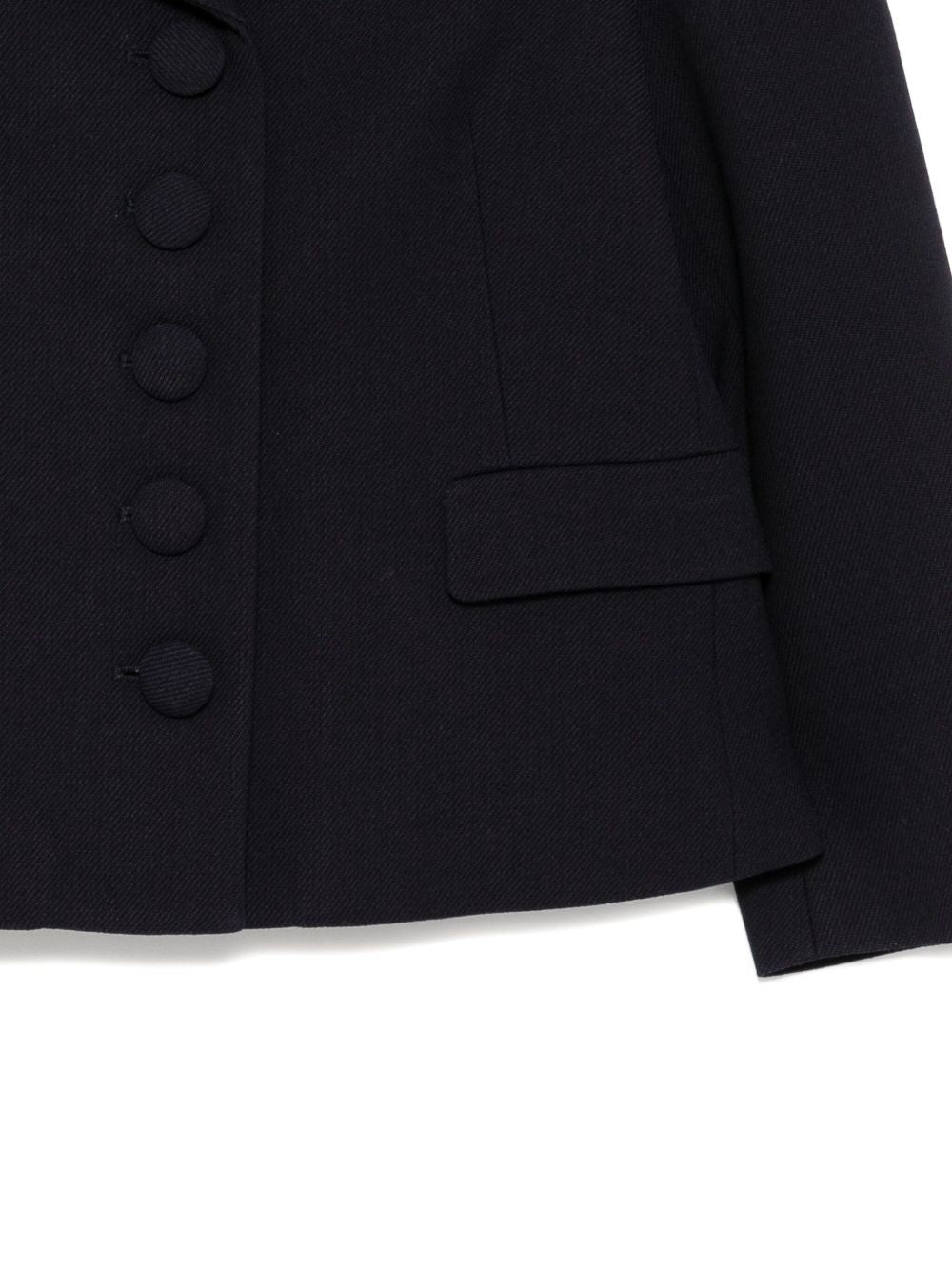 Blazer in lana blu scuro SHUSHU/TONG - donna 