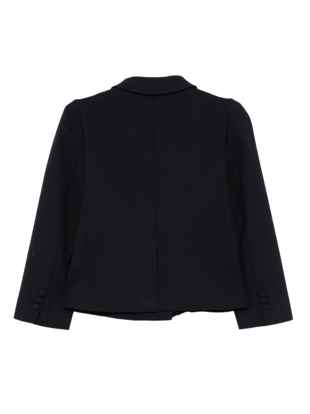 Blazer in lana blu scuro SHUSHU/TONG - donna 