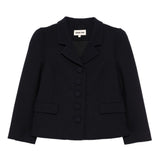 Blazer in lana blu scuro SHUSHU/TONG - donna 