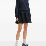 Minigonna a pieghe in blu Shushu/tong - donna 