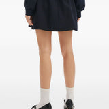 Minigonna a pieghe in blu Shushu/tong - donna 