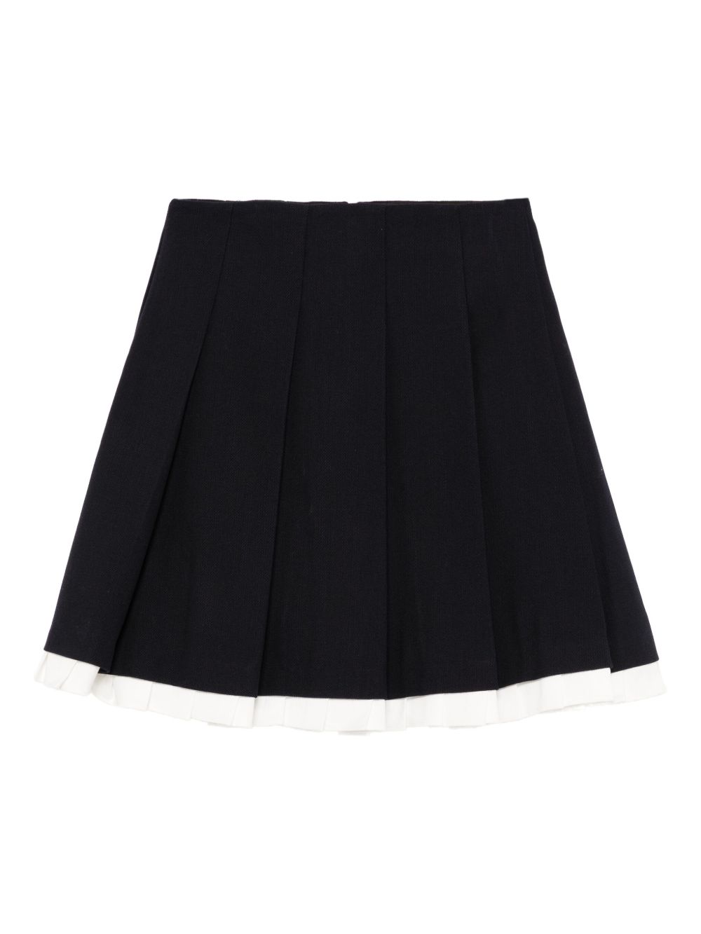 Gonna a pieghe in blu scuro SHUSHU/TONG - donna 
