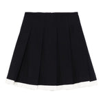 Gonna a pieghe in blu scuro SHUSHU/TONG - donna 