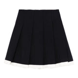 Gonna a pieghe in blu scuro SHUSHU/TONG - donna 