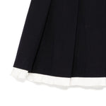 Gonna a pieghe in blu scuro SHUSHU/TONG - donna 