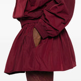 Gonna a ruota in bordeaux SHUSHU/TONG - donna 