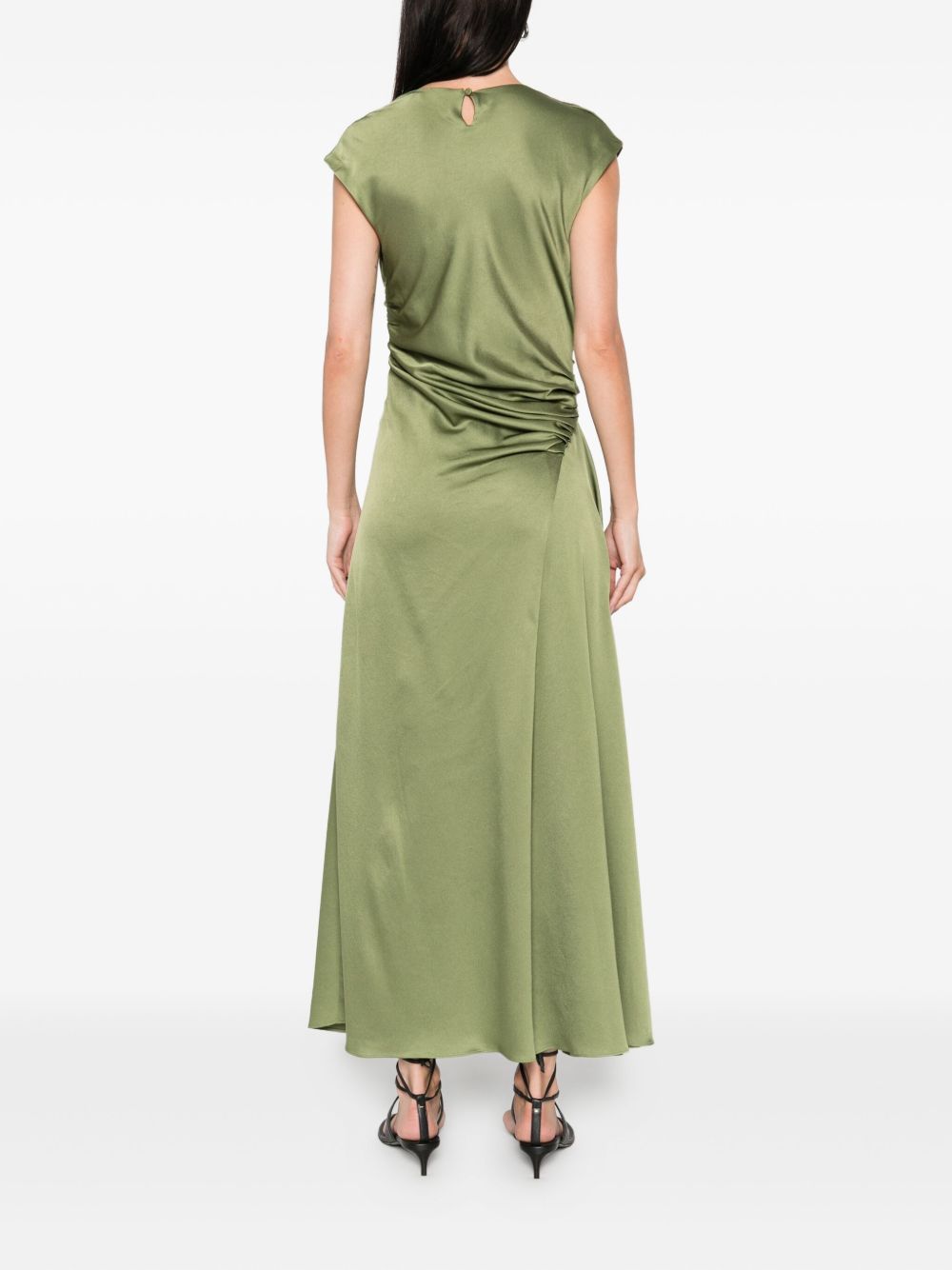 Abito Burke midi in verde oliva Simkhai - donna 