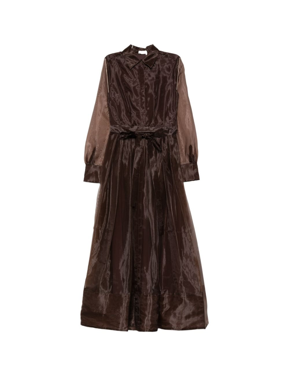 Abito midi monospalla in marrone Simkhai - donna 