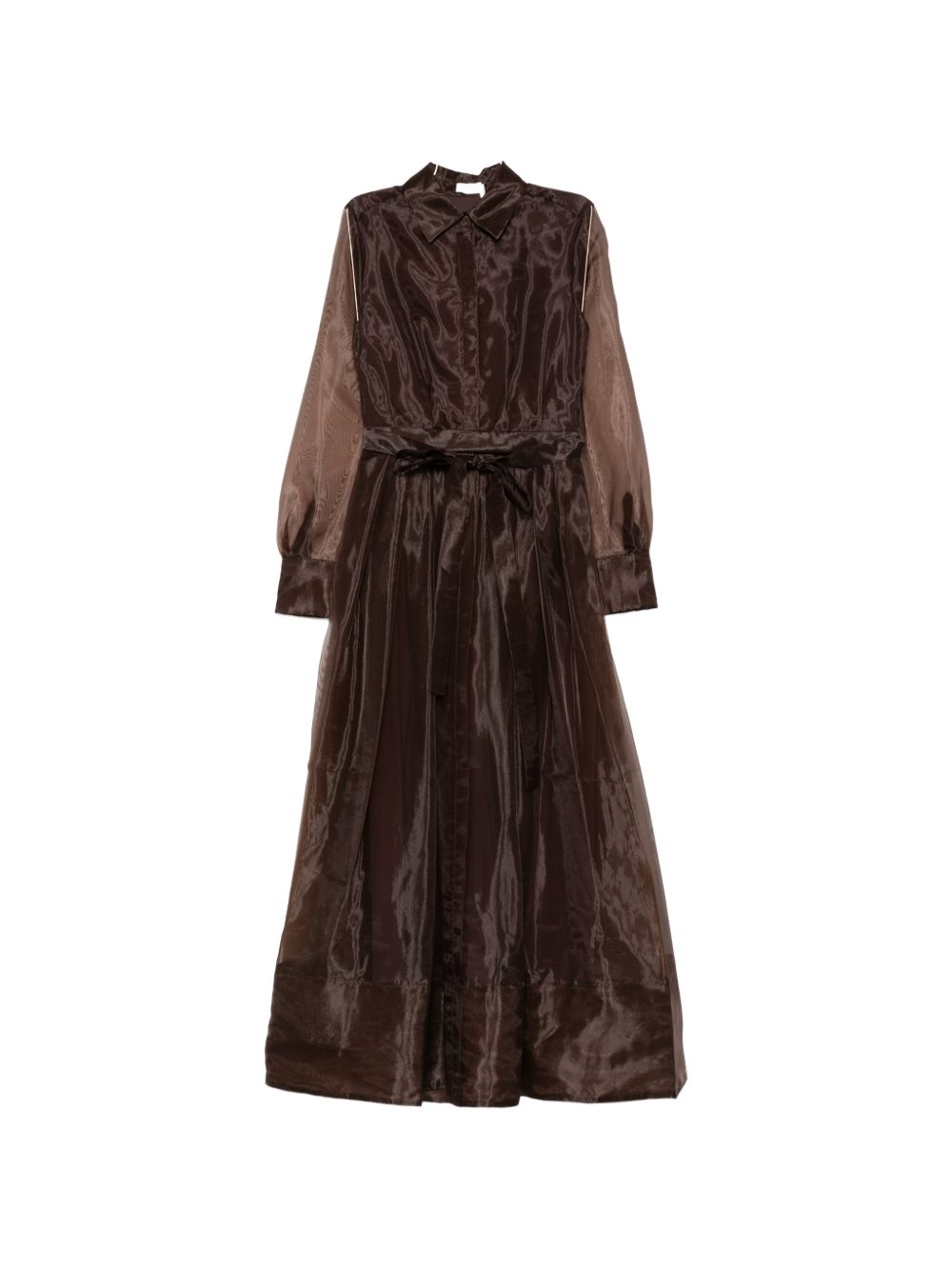 Abito midi monospalla in marrone Simkhai - donna 