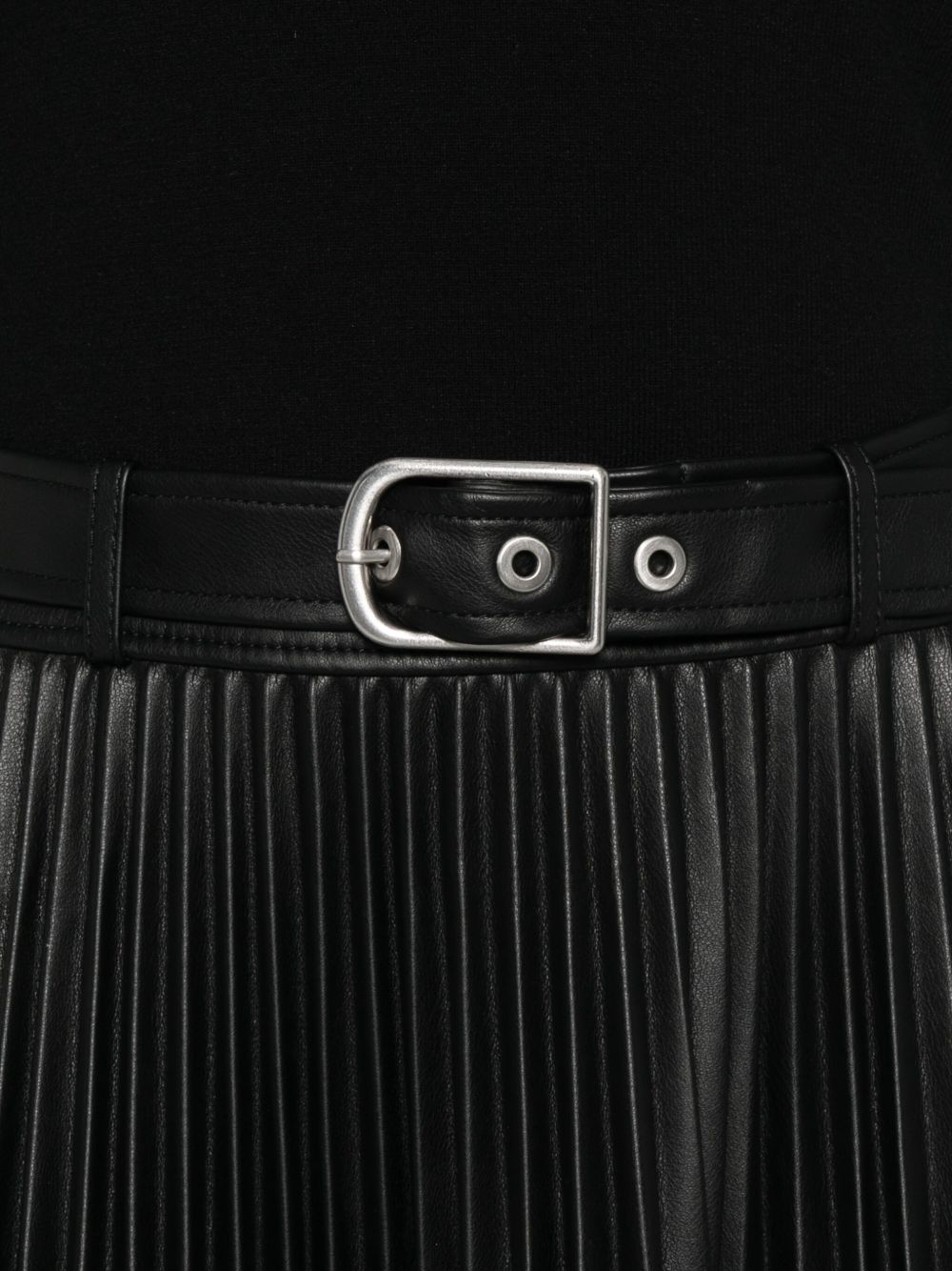 Abito midi plissettato in nero Simkhai - donna 