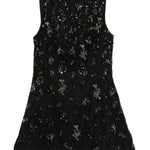 Miniabito con perline evelina in nero Simkhai - donna 